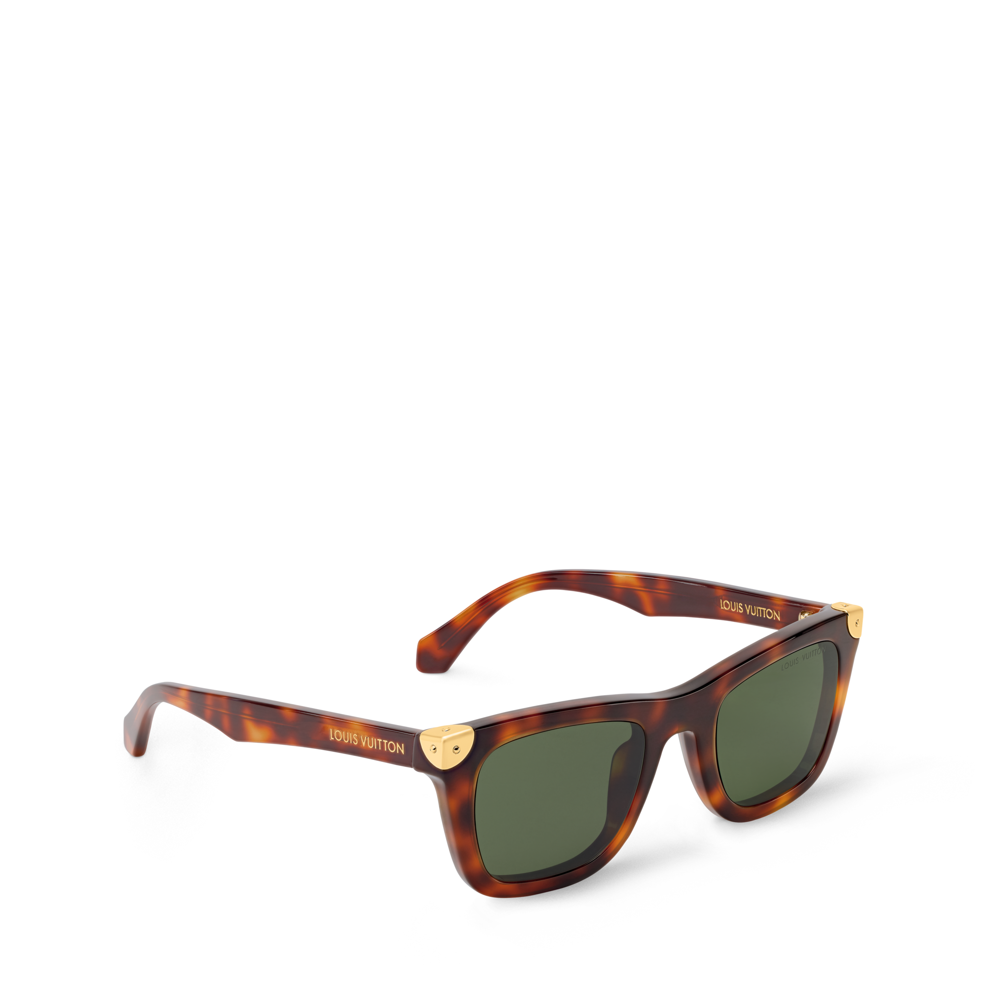 LV Hit Large Square Sunglasses - Luxury S00 Black | LOUIS VUITTON